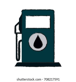 Isolated gas station design