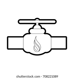 Isolated gas tap design