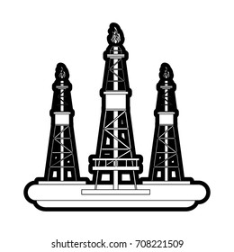 Isolated gas tower design