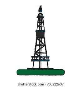Isolated gas tower design