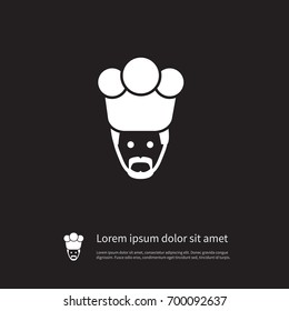 Isolated Gastronomy Icon. Chef Vector Element Can Be Used For Chef, Cook, Gastronomy Design Concept.
