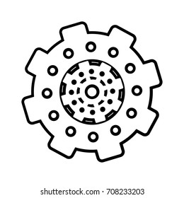 Isolated gear design