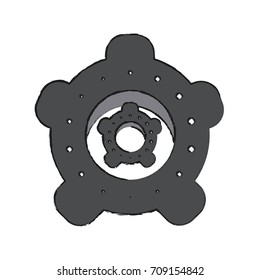 Isolated gear design