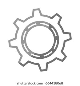 isolated gear icon