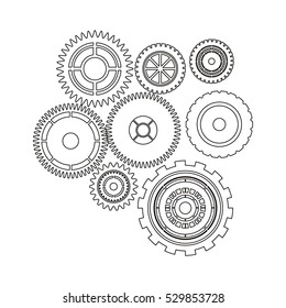 Isolated gears design