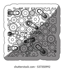 Isolated gears design