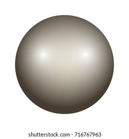Isolated gemstone on a white background, Vector illustration
