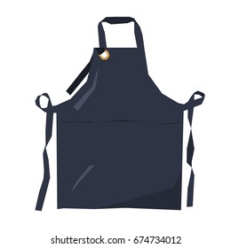 Isolated geometric apron on a white background, Vector illustration