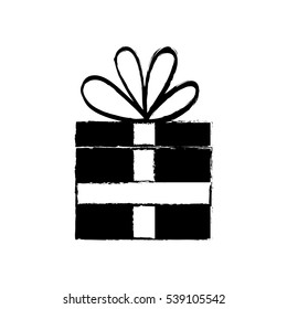 Isolated gift box icon vector illustration graphic design