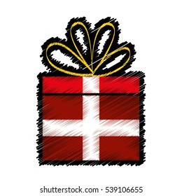 Isolated gift box icon vector illustration graphic design