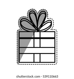 Isolated gift box icon vector illustration graphic design