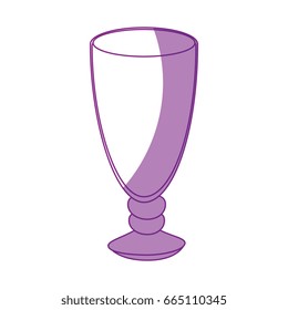 isolated glass cup