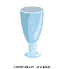 isolated glass cup