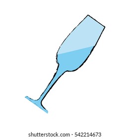 Isolated glass cup icon vector illustration graphic design