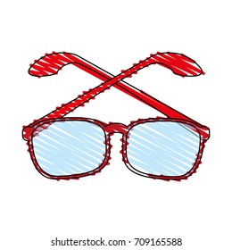 Isolated glasses design