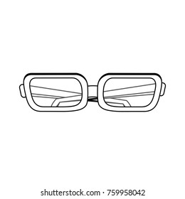 Isolated glasses design
