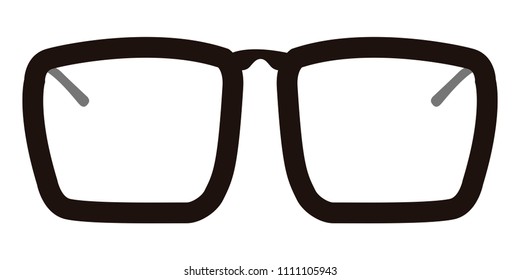 Isolated glasses icon