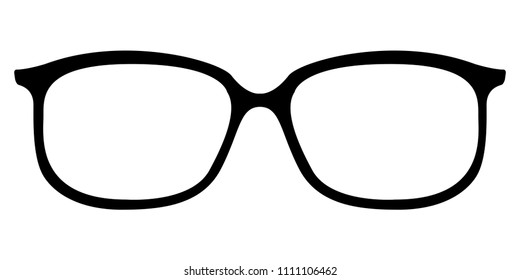 Isolated glasses image