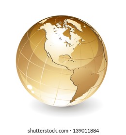 4,192 Silver Gold Globe Images, Stock Photos & Vectors | Shutterstock