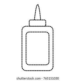 Isolated glue bottle design