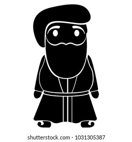 Isolated gnome icon