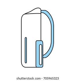 Isolated golf bag design