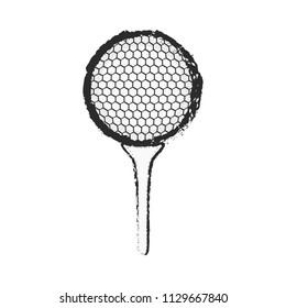 Isolated golf ball icon
