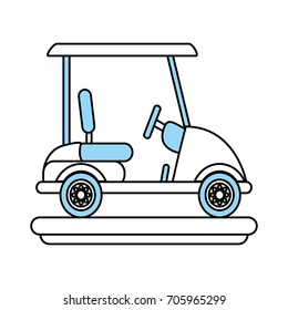 Isolated golf cart design