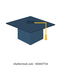 Isolated graduation cap design