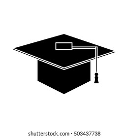 Isolated graduation cap design