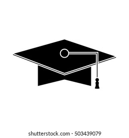 Isolated graduation cap design