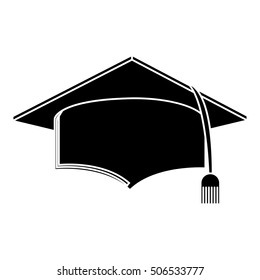 Isolated graduation cap design