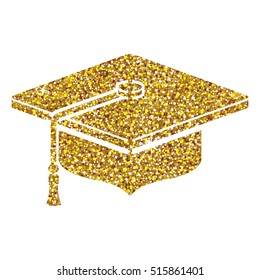 Isolated graduation cap design