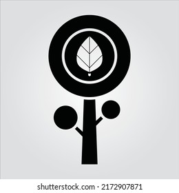 Isolated Green and Ecology Glyph Icons EPS 10 Free Vector Graphic