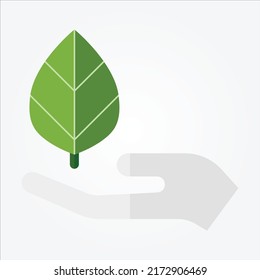 Isolated Green And Ecology Icons EPS 10 Free Vector Graphic