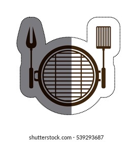 Isolated grill and tools design