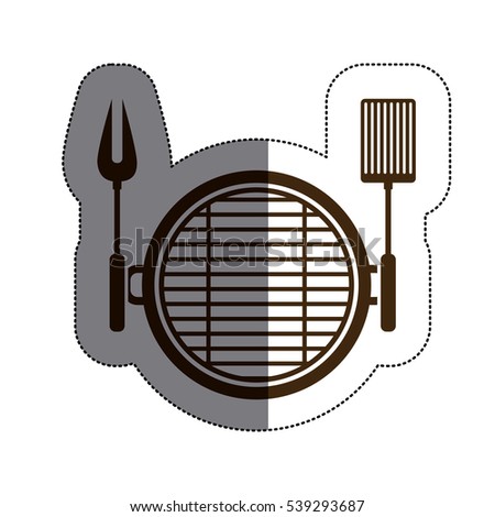 Isolated grill and tools design