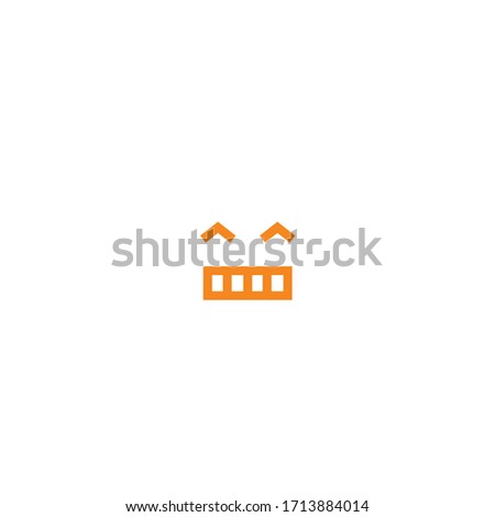 Isolated Grinning Face With Smiling Eyesi, Vector Flat Icon, Emoticon
