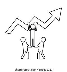 Isolated group of pictograms design