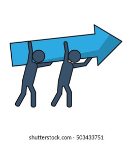 Isolated group of pictograms design