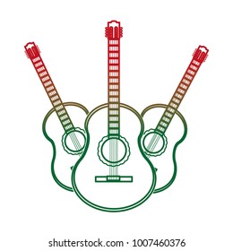 Isolated guitar design