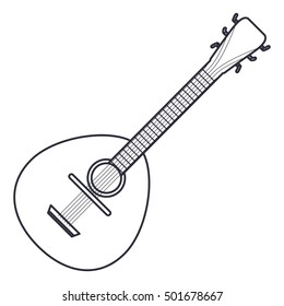 Isolated guitar instrument design
