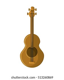 Isolated guitar instrument design