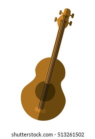 Isolated guitar instrument design