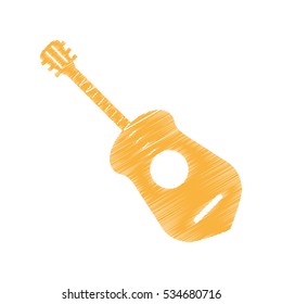 Isolated guitar instrument design