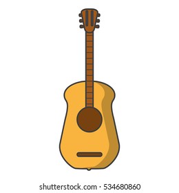 Isolated guitar instrument design