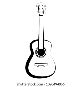 23,298 Guitar vector outline Images, Stock Photos & Vectors | Shutterstock