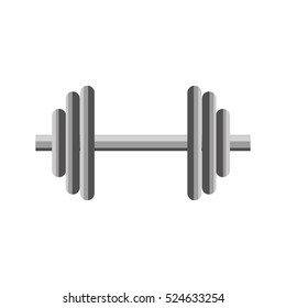 isolated gym weight icon vector illustration graphic design