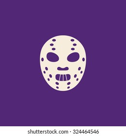 Isolated halloween costume on a colored background