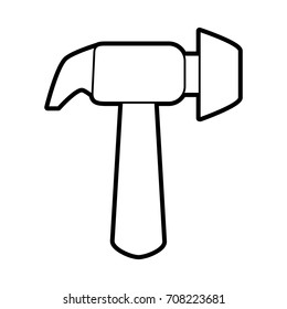 Isolated hammer design